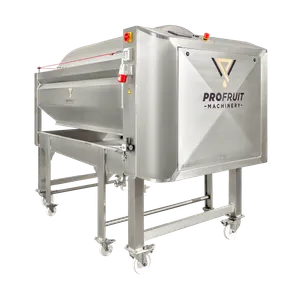 Den pneumatiska pressen har en sidoinloppsanslutning på en av kortsidorna