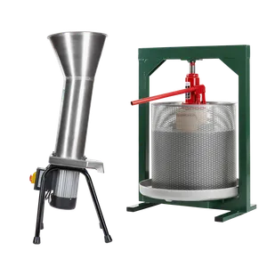 Elektrisk Fruktkross 1500 & Hydraulisk Fruktpress 50L