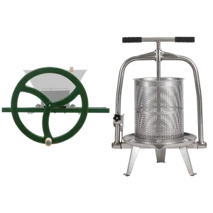 Fruktkross Manuell 9L & Fruktpress INOX 14L
