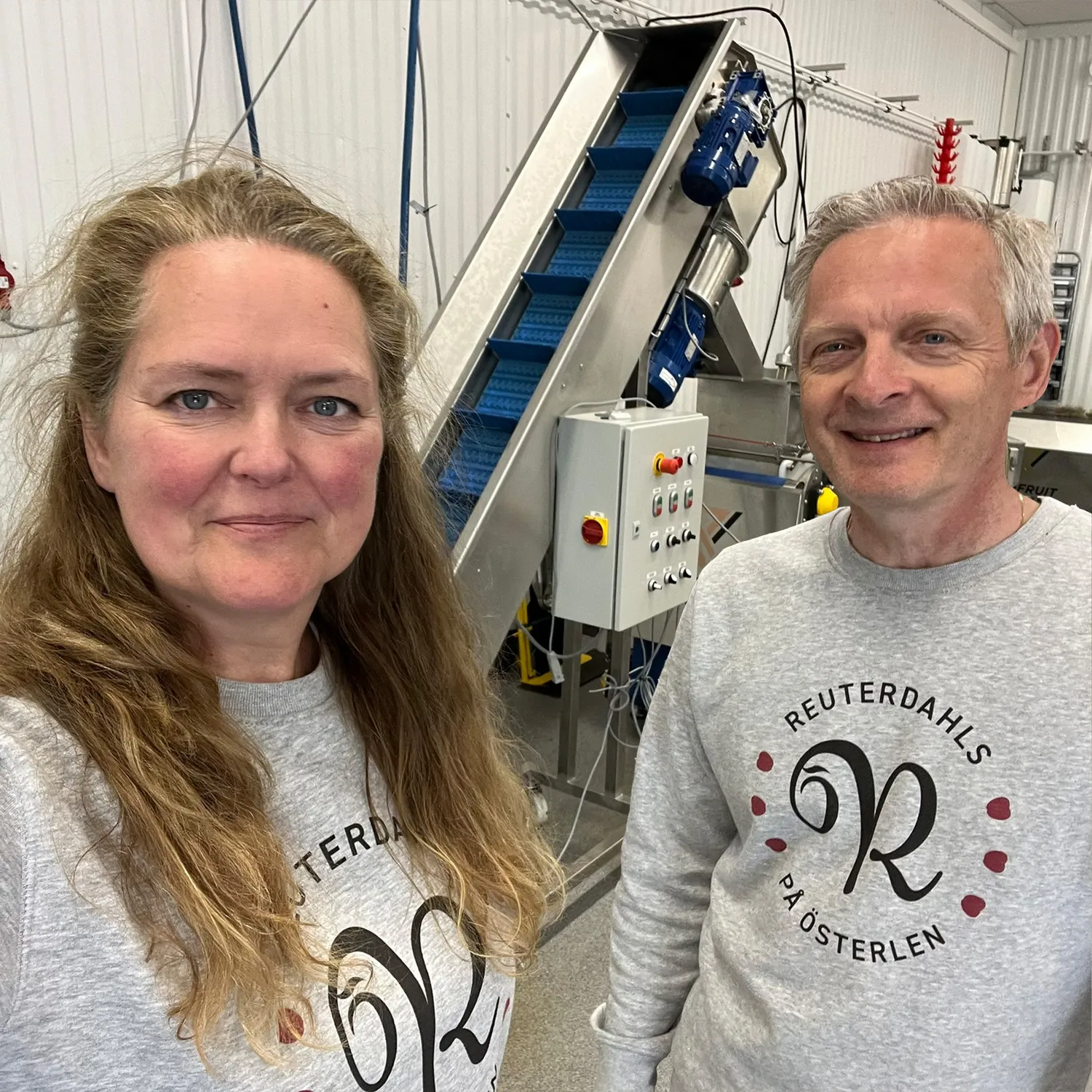 Reuterdahls på Österlen valgte at købe udstyr fra Rååpress til sit nystartede mosteri