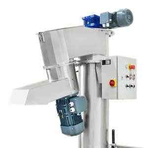 Skruebånd i rustfritt stål med kraftig motor, knapper for innstilling, start og funksjoner