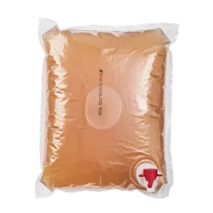 3-liters bag-in-box fylld med färskpressad äppelmust