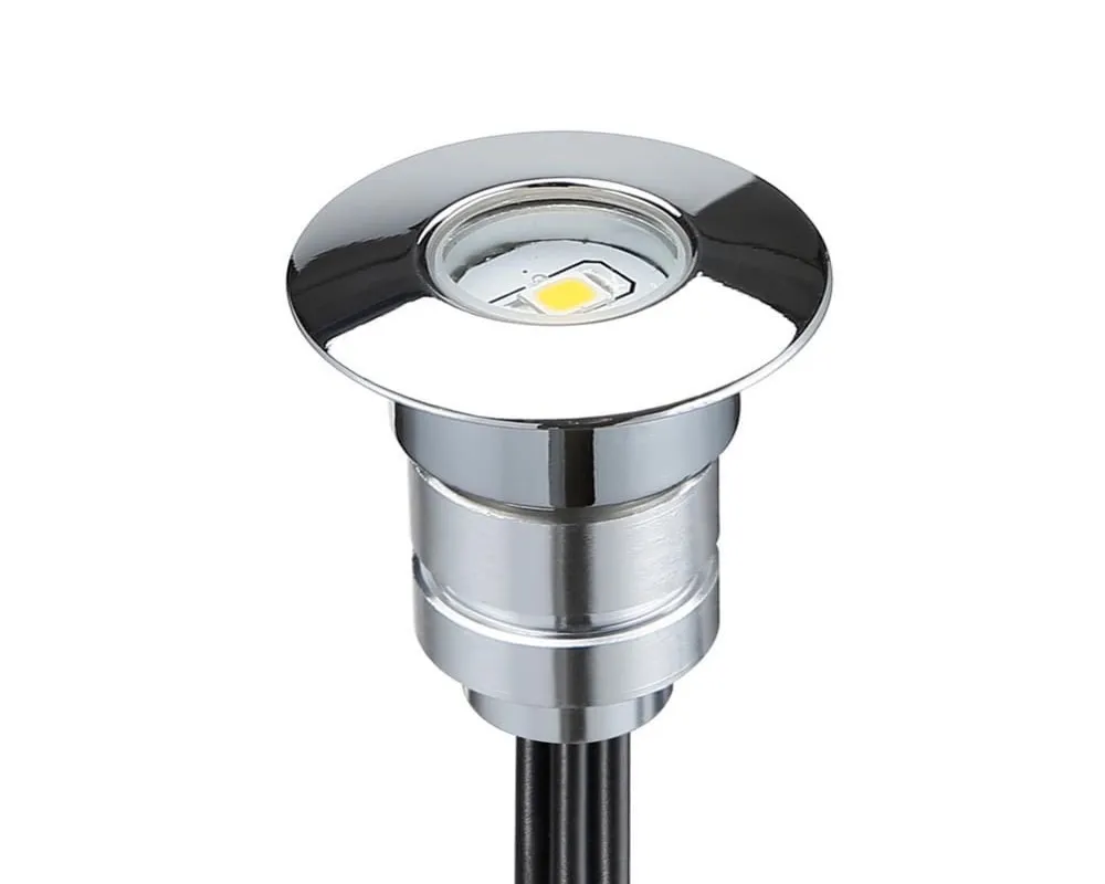 Decklight rund aluminium styckevis