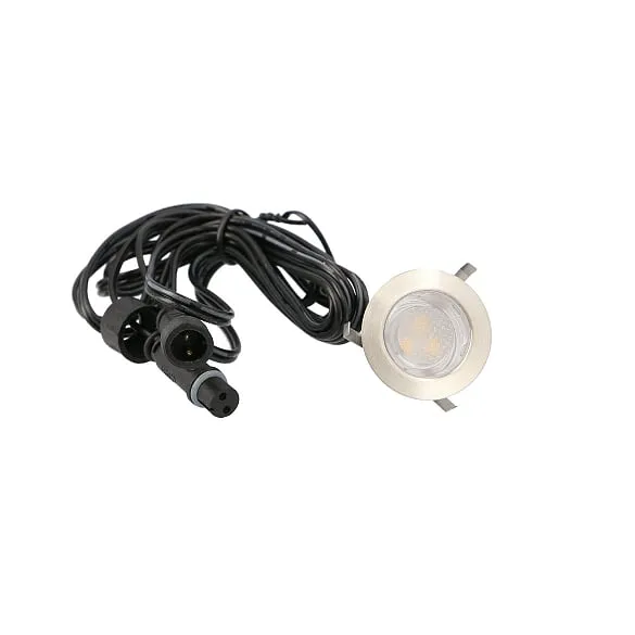 Decklights Rostfritt stål/pvc styckevis