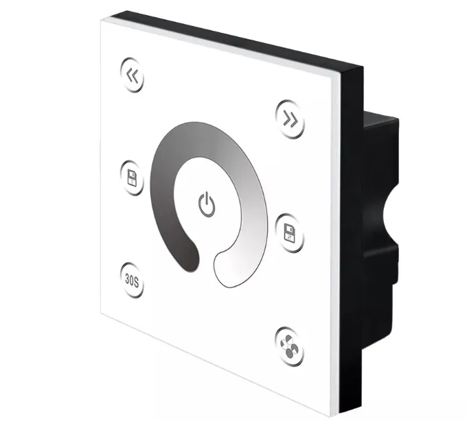Touchpanel ljuslister/bastulister Dimmer
