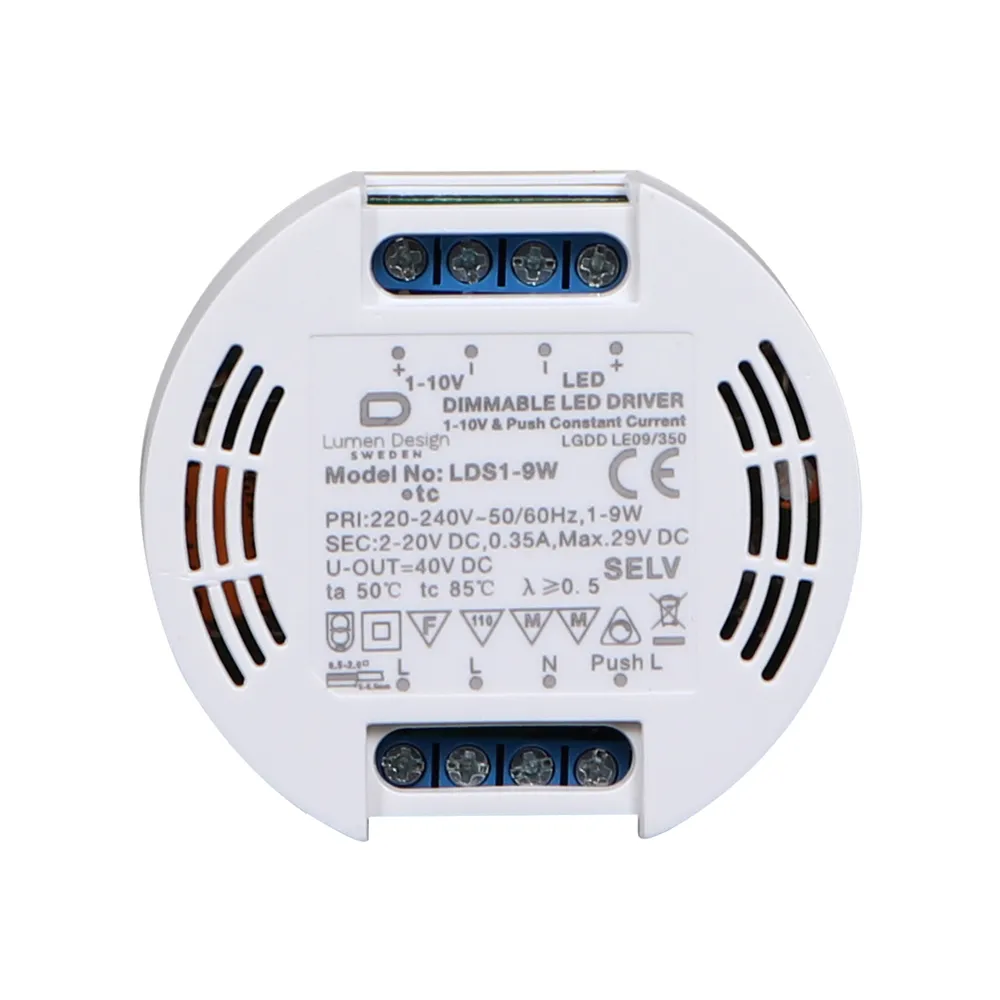 Transformator 1-9W  Push/1-10v