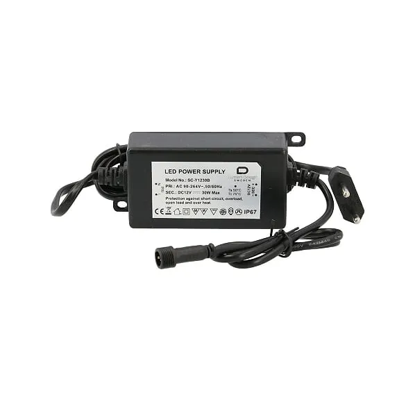 Transformator Decklights/Trädgårdsbelysning 12V 30w