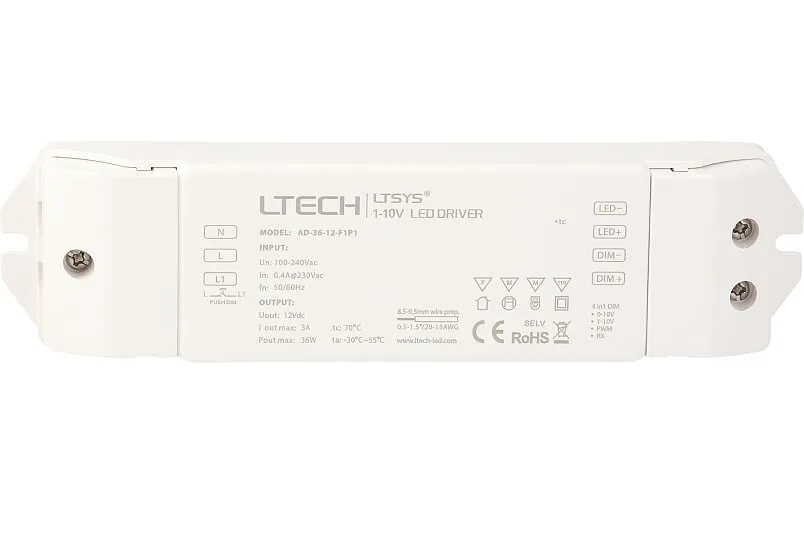 Transformator High-End inomhus 12V dimbar 36W