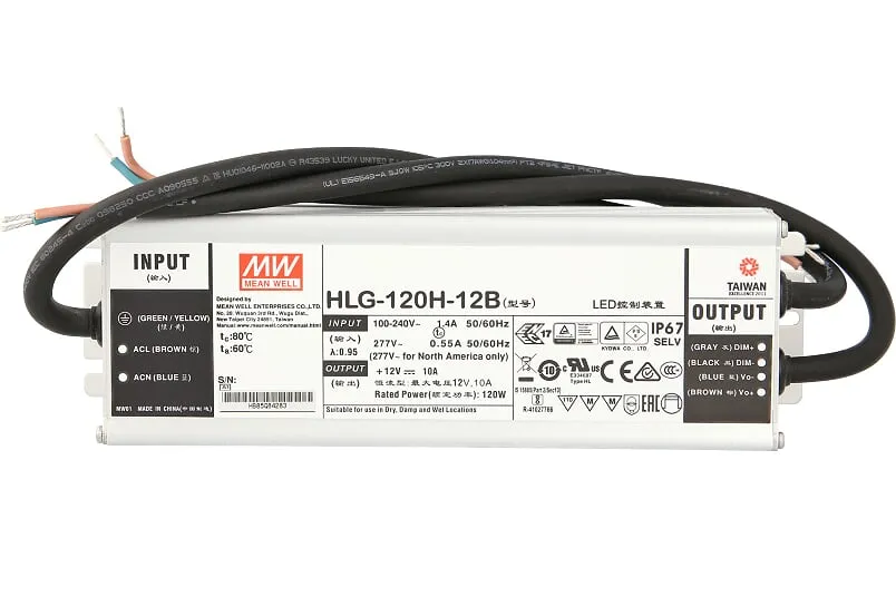 Transformator High-End utomhus 12V dimbar 120W