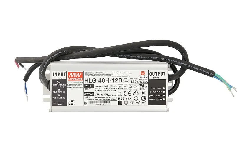 Transformator High-End utomhus 12V dimbar 40W