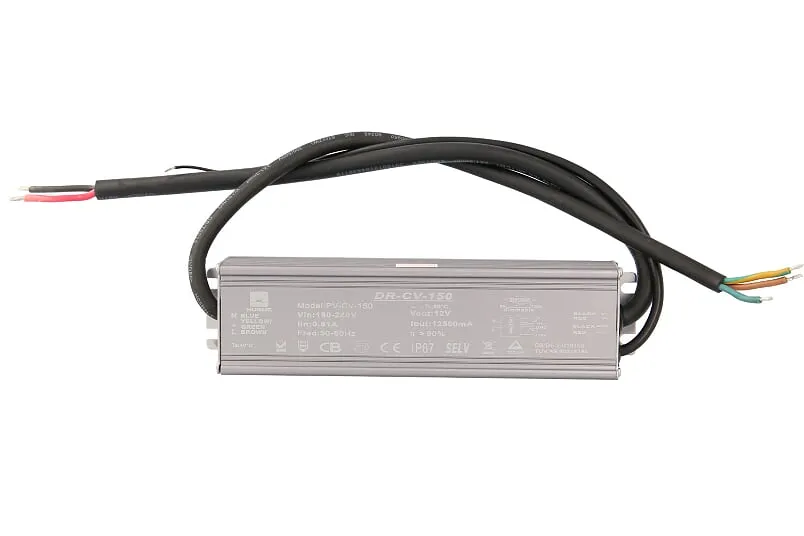 Transformator utomhus/badrum 12V dimbar 150W IP67
