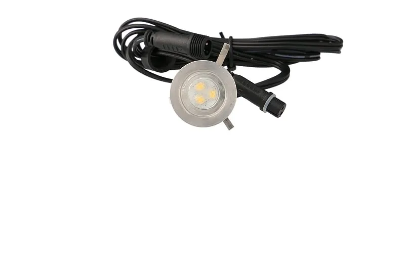 Decklights rostfritt stål/pvc 10-pack Solpanel - 3