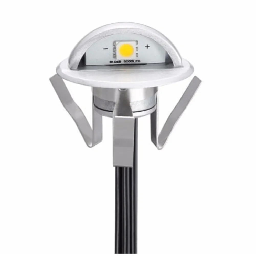 Decklights Trappor/Stolpar ögonlock Zink 10-pack inkl 8W transformator
