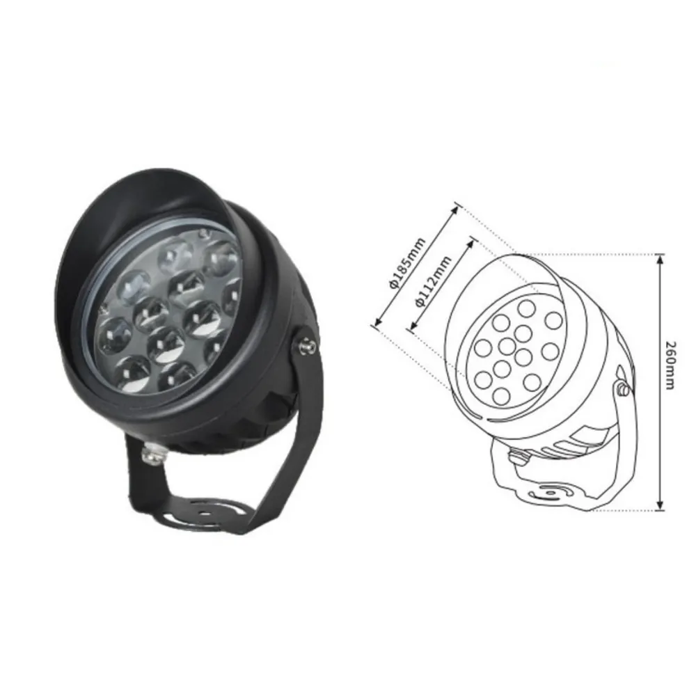 Fasadstrålkastare Orbit 36w