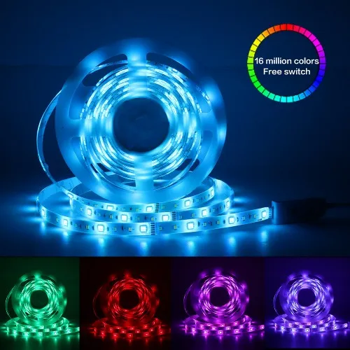 Ljuslist Wifi RGBW 5m 4,8w/m  IP65 12v - 4