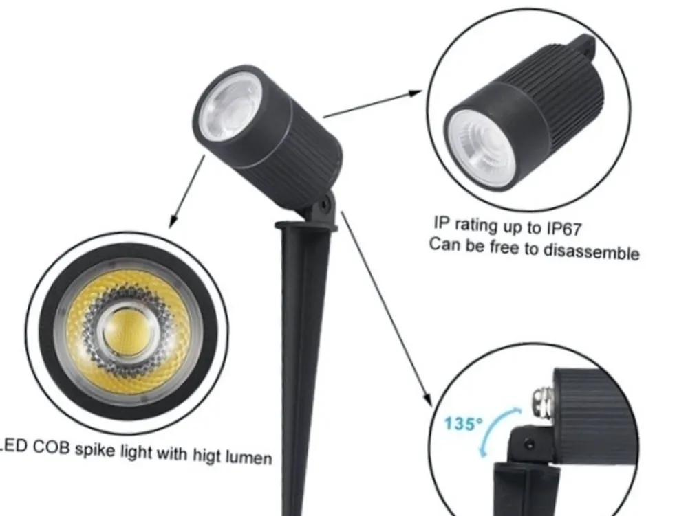 Markspjut 12V 5W COB LED - 3