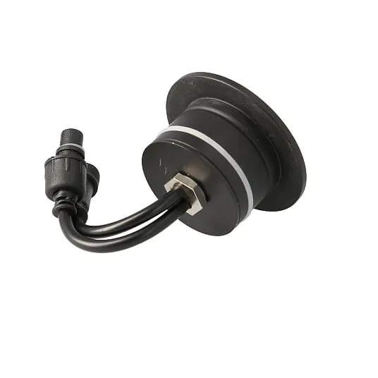 Mur och fasadbelysning Vallum Svartlackad Zink Komplett 10-pack - 4