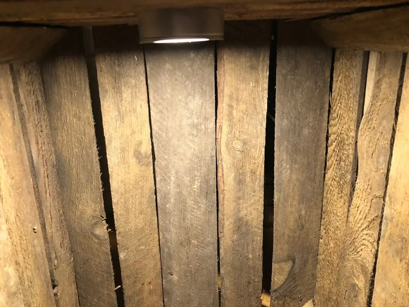 Skåp/Bänkbelysning Komplett paket 6x3W COB Dimbar LED Puck Sken/Färgtemperatur:Varmvitt sken 2800-3200 Kelvin - 4