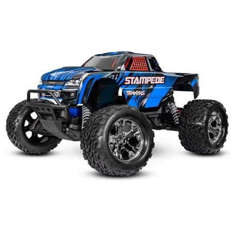 Stampede 2WD 1/10 RTR TQ EHD Blå USB-C - Med Batteri/Laddare