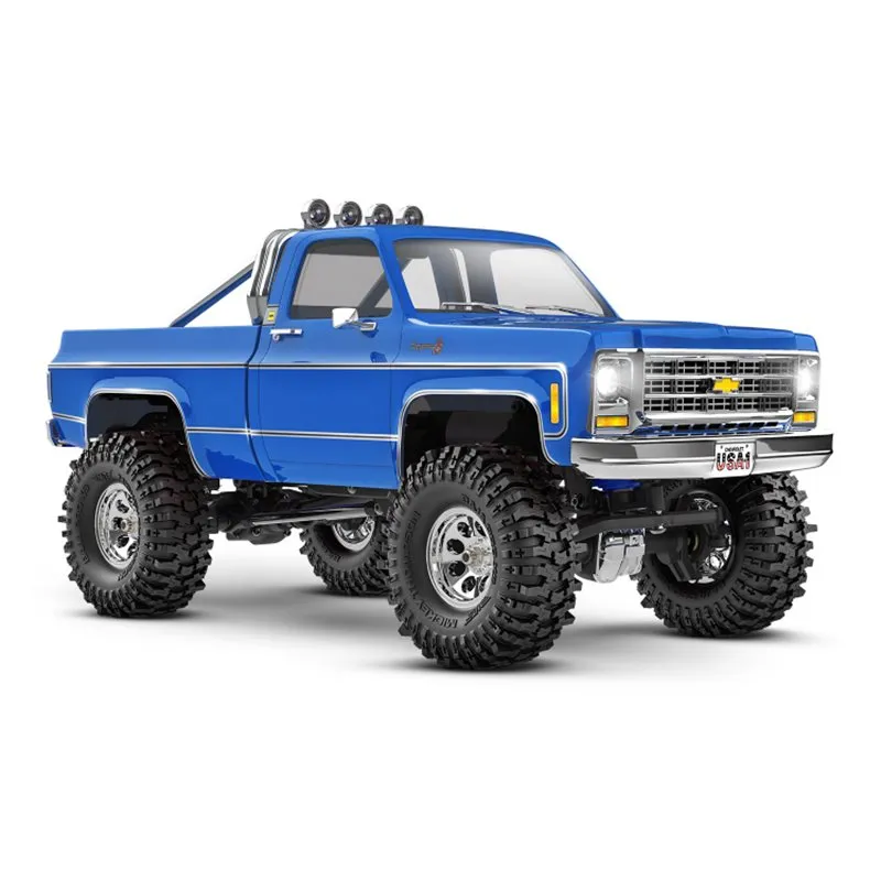 TRX-4M Chevrolet K-10 High Trail RTR Blå