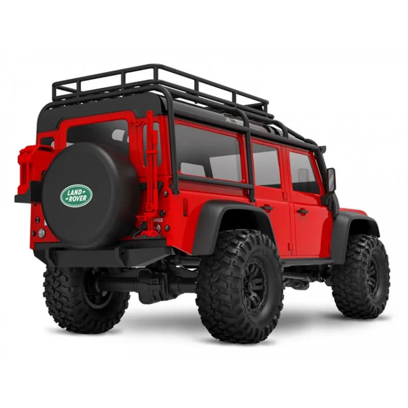 TRX-4M 1/18 Land Rover Defender Crawler Röd RTR - 2