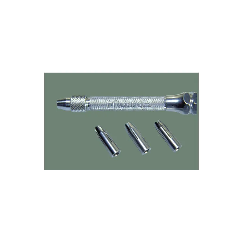 Handborr med 4 olika chuckar