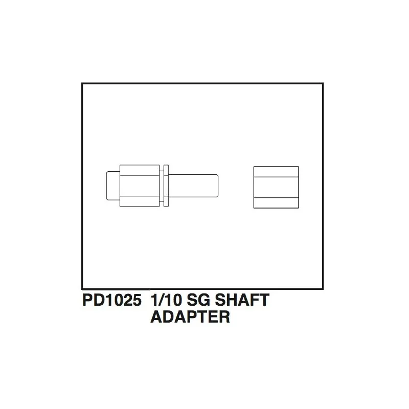 Adapter SG-axel