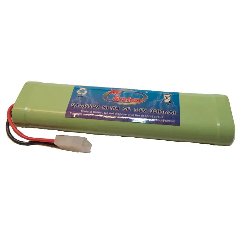 RCS 9,6V 3000mAh