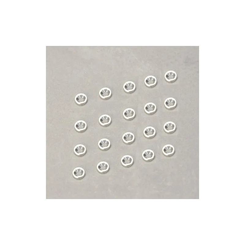 Bricka aluminium 3mm (20)