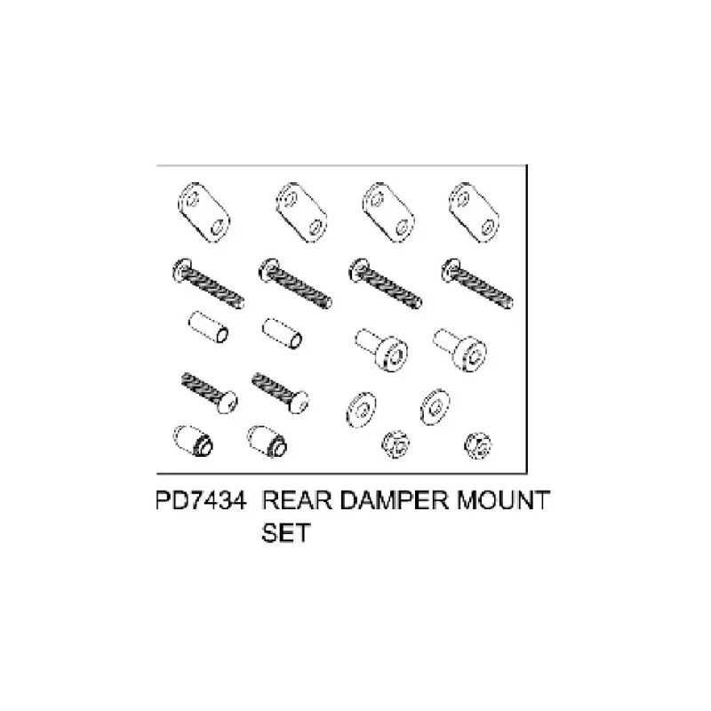 Fäste dämpare bak MAN