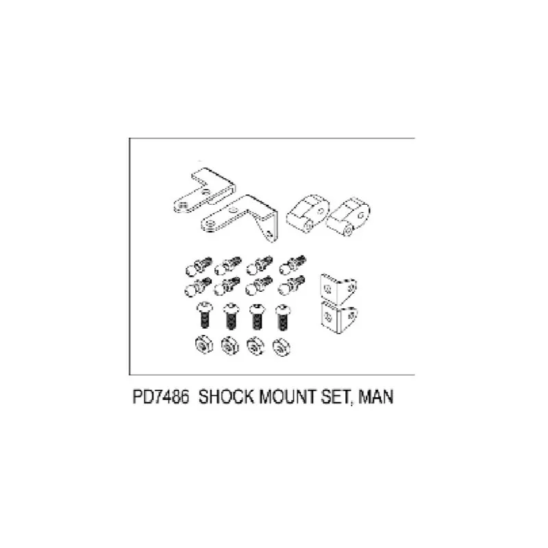 Fäste oljestötdämpare MAN