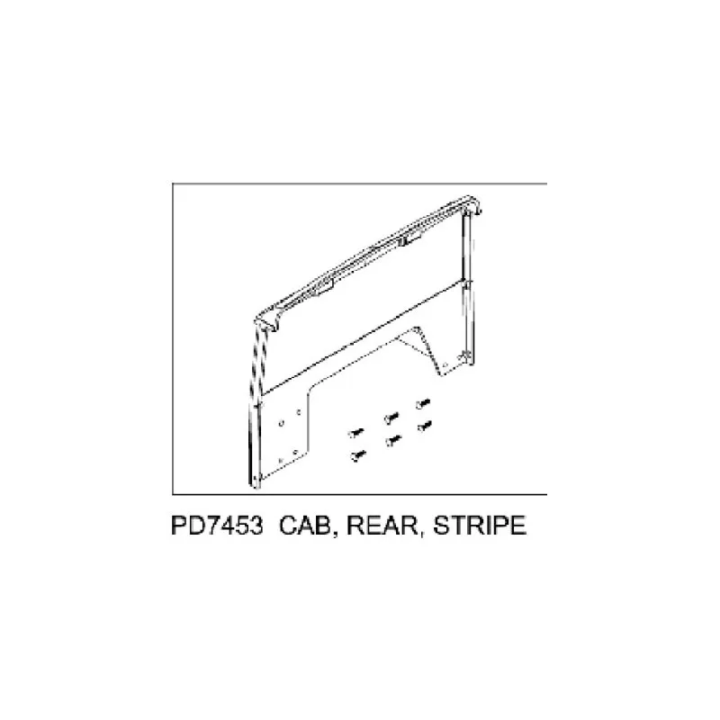 Bakre del kaross MAN truck