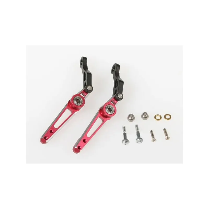 Flybar C-lever Alu E325 röd