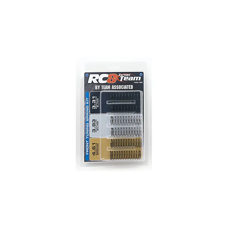 Fjäder stötdämpare fram set