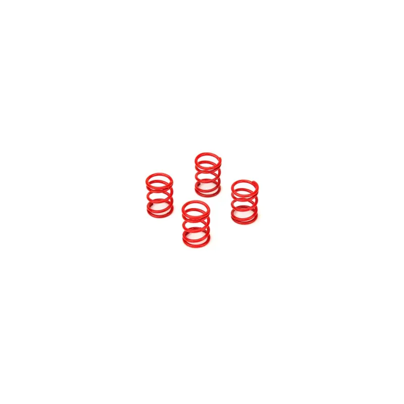 Stötd.fjäder 2,5x1,9 röd TA