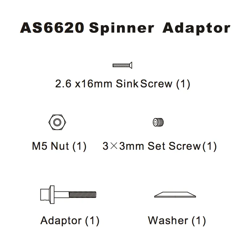 Adapter Spinner Ju-87 (4340)