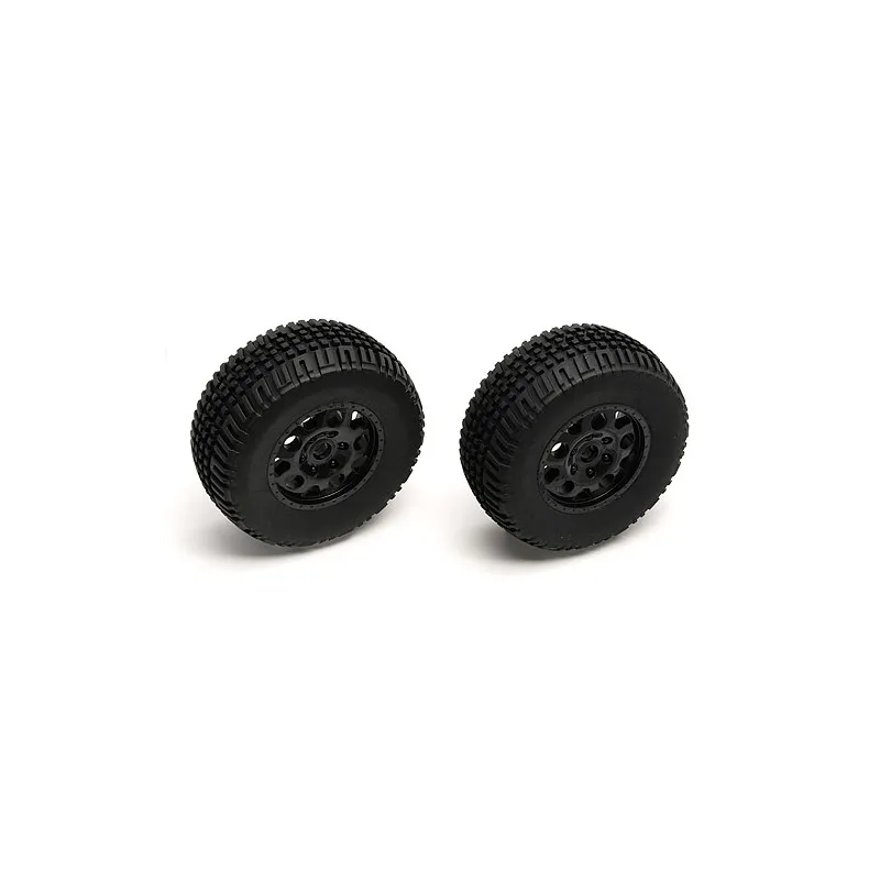 Däck / fälg fram svart SC10