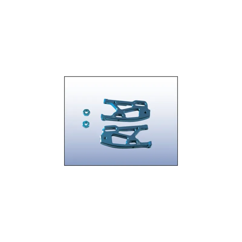 Nedre bärarm fram Alu blå