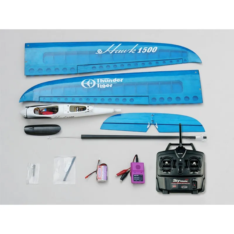 eHawk 1500 S.C. 2,4G blå - 2