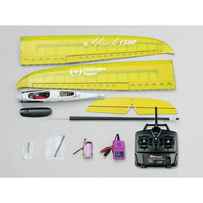 eHawk 1500 S.C. 2,4G gul - 2