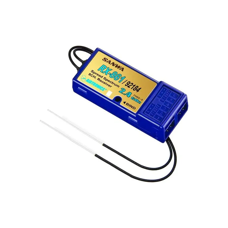 Mottagare RX-861 8ch 2,4GHz