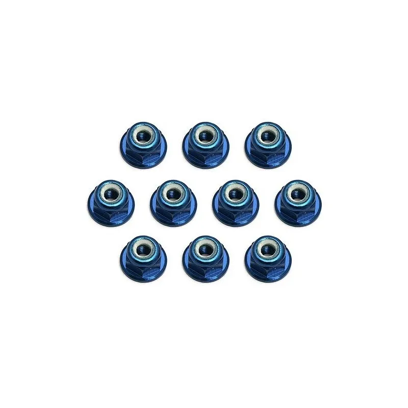 Låsmutter M3 Alum, 18T 10st