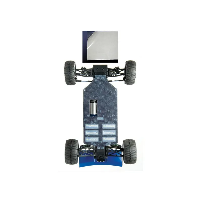 Chassiskydd självhäftande (165x458mm)