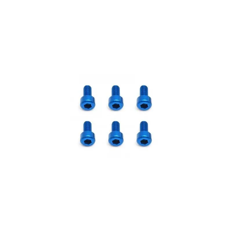 Skruv M3x6 SHS, aluminium (6)