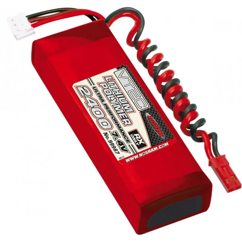 VTEC LiPo RX-Pack 2/3A Rak 2400 7.4V