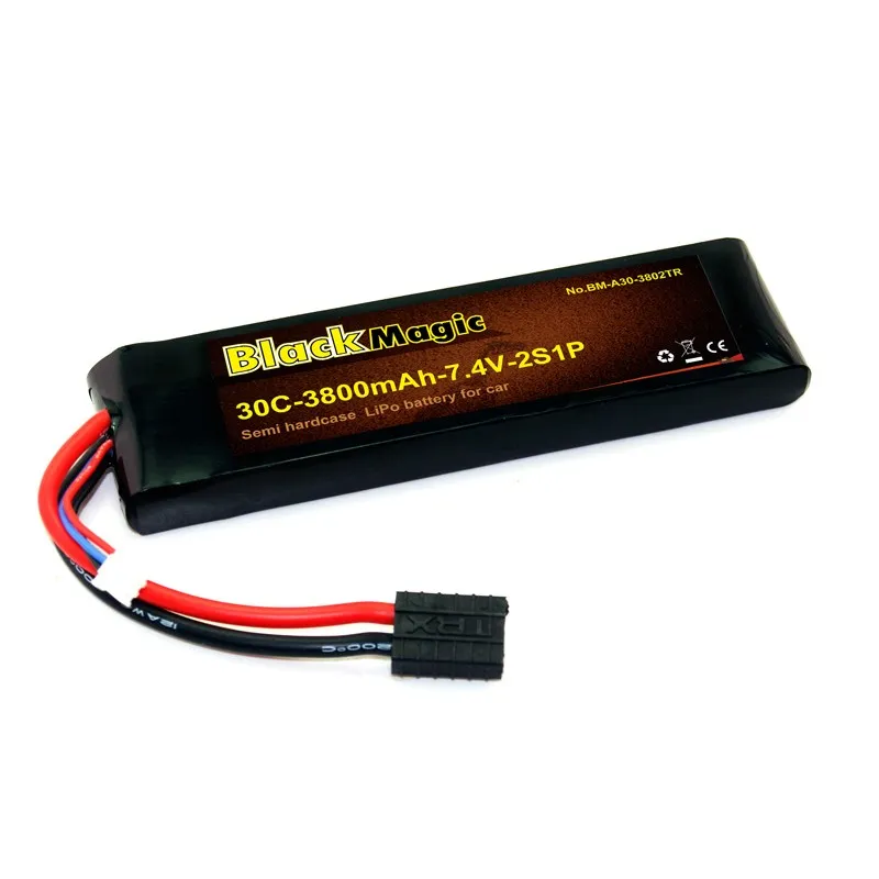 BlackMagic Semi HardCase, 30C 3800mAh 2S