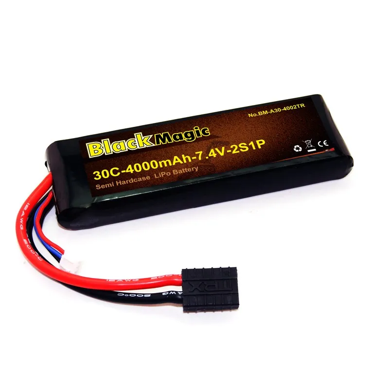 BlackMagic Semi HardCase, 30C 4000mAh 2S