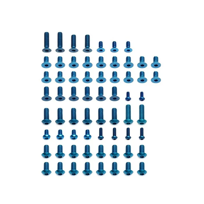 Skruvset FT RC12R5.2 alu blå (65)
