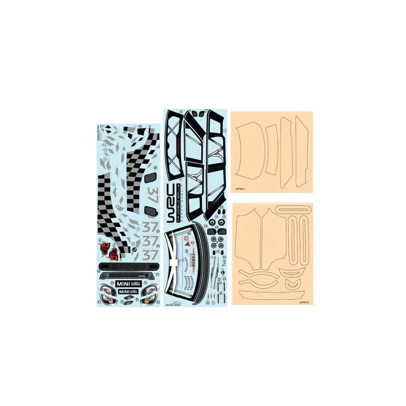 Dekaler set Mini WRC