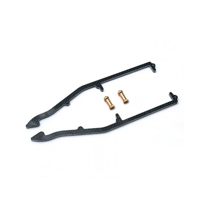 Chassiförstärkning kolfiber m stolpar C4.2